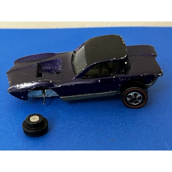 Vintage Original Hot Wheels Redline Python US Purple with dark interior rare! - Picture 5 of 9